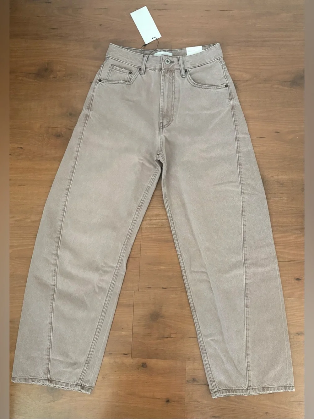 TRF MID-RISE BAGGY BALLOON JEANS NWT Color: FADED PINK * Sizes: 2,4,6,8,10,12
